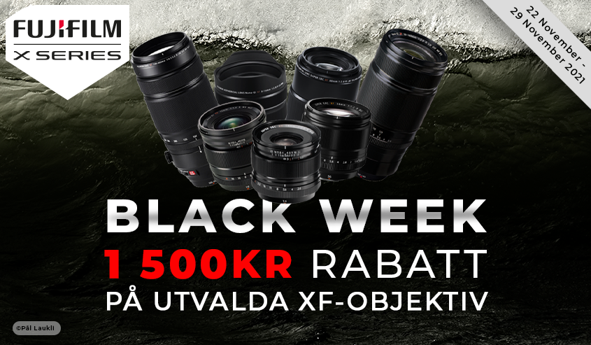 Fujifilm XF Black Week erbjudande